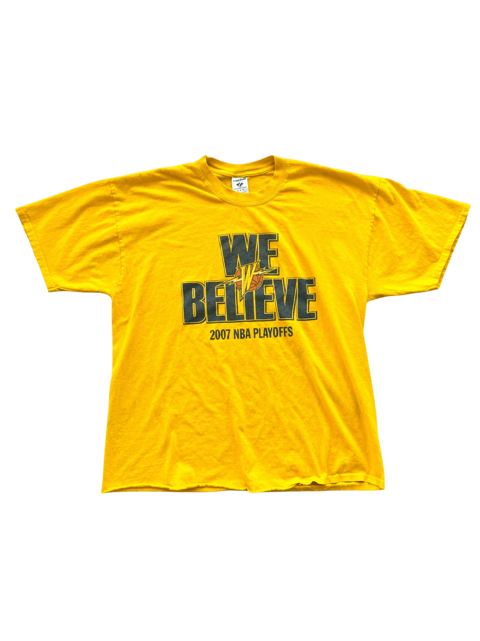 Vintage 2007 Golden State Warriors We Believe NBA Playoffs T-Shirt XL primary product image